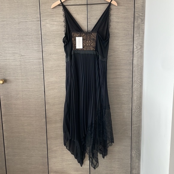 Jonathan Simkhai pleated lace dress size 8 - Picture 9 of 11